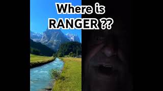 RANGER vs SWISS ALPS RIVER 🏞🐶||#doglover #shortvideo #dog #morning #mountains #beautiful  #subscribe