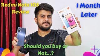 Redmi Note 10S Unboxing & Review | 1 Month Later | Hindi