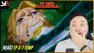 AOYAMA DE PROBLEMA A SOLUÇÃO! EPISÓDIO SENSACIONAL! REACT BOKU NO HERO EPISÓDIO 3 7 TEMP