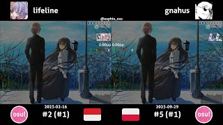 lifeline vs gnahus | Hana - Sakura no Uta [The Happy Prince] +HDDT