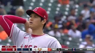 8月22日 2回！満塁しのいだ | 大谷翔平 のラウンドを継続的に更新する #大谷翔平 #ShoTime