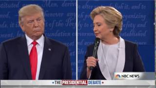 Donald Roasts Hillary (Second Presidential Debate)