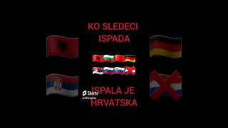 ispala je hrvatska ko sledeci ispada