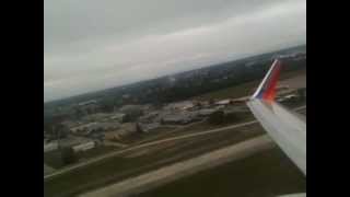 Southwest Airlines 737-7H4 Takingoff at New Orleans Internationa Airport