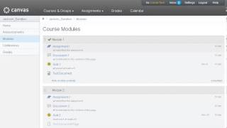What Are Modules In Canvas?