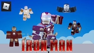 All Iron Man Suits from Iron Man Simulator 2 | Roblox