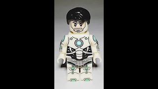 MARVEL - Tony Stark (Invincible & Superior Iron Man) - Unofficial LEGO Minifigures  #shorts