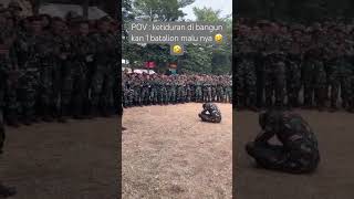 Malu nya 🤣🤣 #trending #tni #army #ketiduran #jayaselalu #komando #viralshots #viralvideo