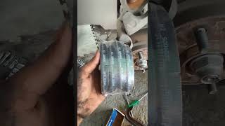 brake pads getting replaced