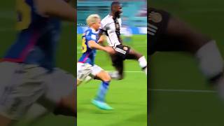 Antonio Rudiger be high step running 😆 #soccer #futbol #realmadrid #shorts