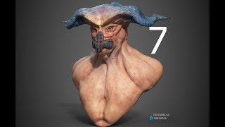 Texturing Character with Substance Painter 07Roughness