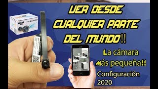 Configurar Mini cámara WIFI P2P DANIU | Aliexpress | Jota y eSe