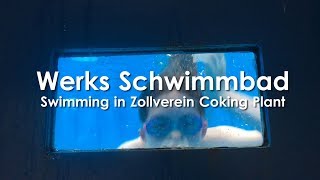 Swimming in The Werks Schwimmbad (Works Swimming Pool) at Zollverein, Essen