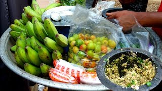 Green kacha kola vorta, Bengali popular kach kola vorta ! Spicy Mix vorta Recipe