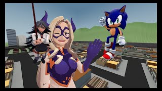 Sonic, Midnight and Mt.Lady singing Counting Stars