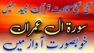 Surah Al Imran Audio voice | Holy Quran | Tilwat e Quran | Beautiful Tilawat