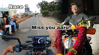 Gonna miss you Aarvi 🥺💔 | @prattukevlogs007 @Girlbikerkomal #dharwad #hubli #bvb #karnataka