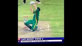 Ryan McLaren's ridiculous scoop to seal win for South Africa #savnz