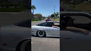 Turbo KA24 240sx cruising streets of San Diego