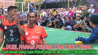 DUEL PANAS❗YUDI KENDIL GABER OPIK PDAM SENDI CS VS WA RUSE FT SKUAD NAZWA AHMAD CS