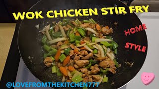 Savory Stir Fry Chicken