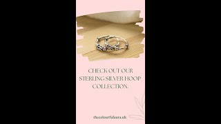 Sterling Silver Hoop Collection from TCA | follow for more | thecolourfulaura.uk #shopsmallbiz