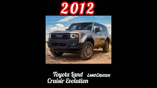 Toyota Land Cruisir Evolution l (2000-2023) l #shorts #toyota #landcruiser #landcruiser2023