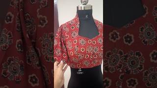 High neck with raised collar princess line blouse student work ♥️#trending #sewing #patternmaking