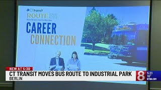 CT Transit adds bus routes to connect businesses with job seekers in central Connecticut