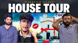 Nischay Malhan Vlogs Reaction | Nischay Malhan New House | Bsn Reaction