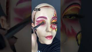 #cheetos #makeup #tutorial Maquillaje 🔥🧡 Parte 1