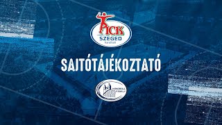 OTP Bank - Pick Szeged - Csurgói KK ( 41 : 25 ) mérkőzés utáni sajtótájékoztató, 2024.03.23.