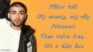 ZAYN - PILLOWTALK (Lyrics)