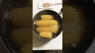 Fresh Sweet Corn On The Cob From Freezer