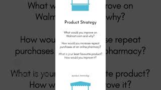 Product Management Interview Walmart Labs