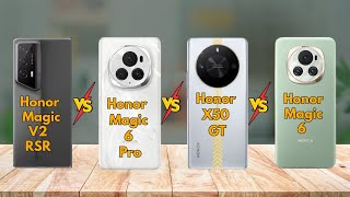 Honor Magic V2 RSR Porsche Design vs Honor Magic 6 Pro vs Honor X50 GT vs Honor Magic 6