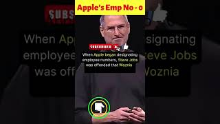 Did You Know That... Apple's Emp No - 0 #shorts #backtobasics