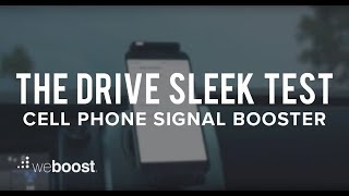 Testing the Drive Sleek - Cell Phone Signal Booster For Any Car, Truck Or SUV | weBoost