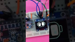 Robot Face! Arduino Beginners Project! Free Code! #arduino #shorts