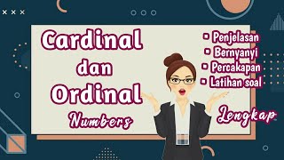 Yuk Belajar Cardinal dan Ordinal Numbers (LENGKAP)