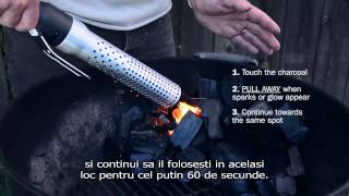 Looftlighter - aprinzator electric carbuni de la CampingGrill