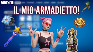 Ecco il mio ARMADIETTO su FORTNITE *tour* | Fortnite Ita