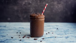 Healthy Cafe Mocha Smoothie Shake | Slenderberry