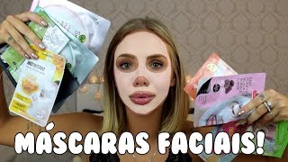 MÁSCARAS FACIAIS!! - QUAL A MELHOR?!