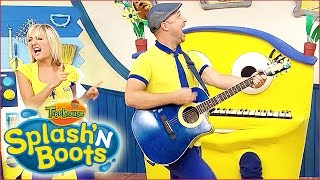 Splash'N Boots | Dancing in the Big Yellow Boot | Funny Show for Kids!