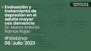 Webinar “Evaluación y tratamiento de depresión en el adulto mayor con demencia”.