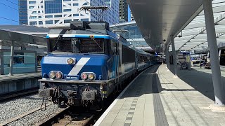 TCS/Dinnertrain 101004 + 102001 vertrekken uit station Utrecht Centraal!