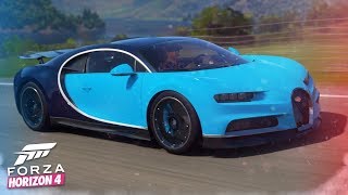 2020 NEW Bugatti Chiron I  Forza Horizon 4 Прохождение!