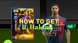 How To Get Free 500 efootball Coins !!Free Hakimi & 750M Download Campaign eFootball 2024