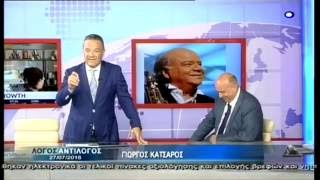 ΓΙΩΡΓΟΣ ΚΑΤΣΑΡΟΣ  ΣΤΟ  CORFU TV